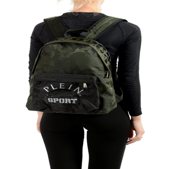 Plein Sport Unisex Military Print Green \